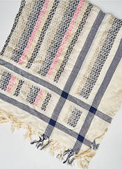 Foulard rose PIECES pour femme seconde vue