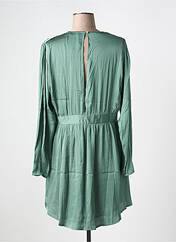 Robe courte vert SEE U SOON pour femme seconde vue