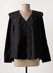 Blouse noir THE KORNER pour femme seconde vue