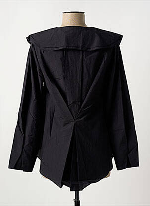 Blouse col v noir THE KORNER femme