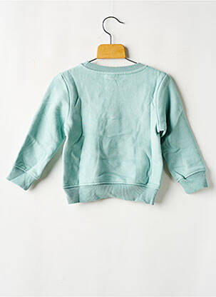 Sweat-shirt col rond bleu TAPE À L'OEIL garçon