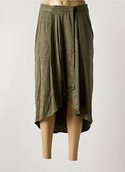 Jupe mi-longue vert SEE U SOON pour femme seconde vue