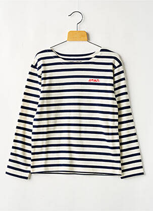 T-shirt col rond blanc MAISON LABICHE enfant