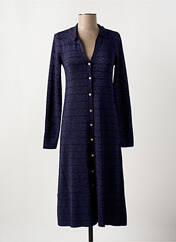 Robe mi-longue bleu OBJECT pour femme seconde vue