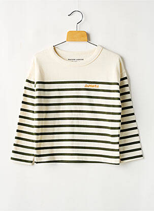 T-shirt col rond blanc MAISON LABICHE enfant