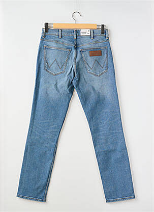 Jeans coupe droite bleu WRANGLER homme
