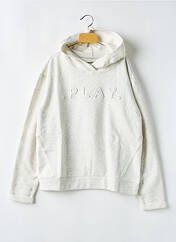 Sweat-shirt à capuche blanc ONLY PLAY pour fille seconde vue