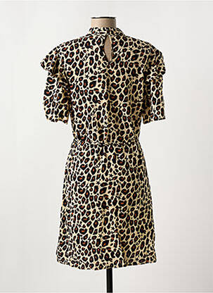 Robe courte marron IKKS femme