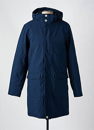 Parka bleu CASUAL FRIDAY pour homme