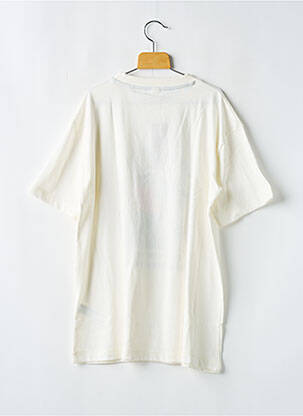 T-shirt col rond blanc TAPE À L'OEIL garcon