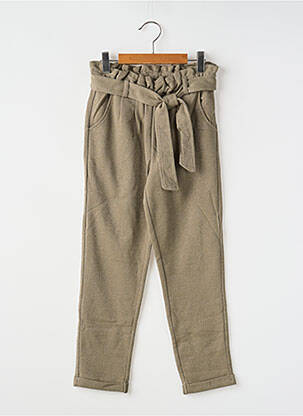 Pantalon droit vert TAPE À L'OEIL fille