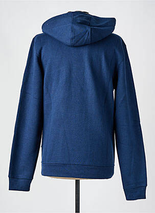 Sweat-shirt à capuche col rond bleu BLEND homme