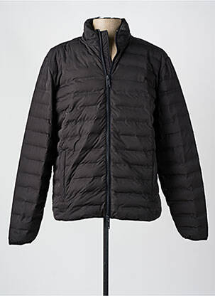 Doudoune col col montant noir CASUAL FRIDAY homme