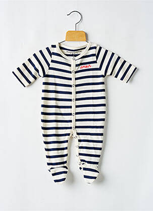 Pyjama col rond blanc MAISON LABICHE enfant