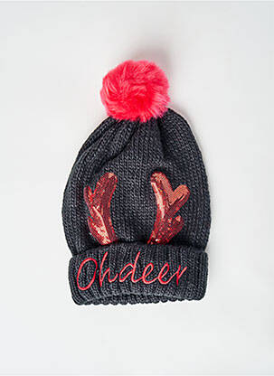 Bonnet noir ZEB STYLE LAB  pour femme