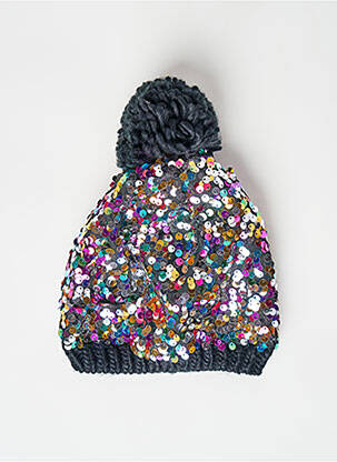 Bonnet noir ZEB STYLE LAB  femme