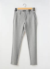 Pantalon slim gris ONLY & SONS pour homme seconde vue