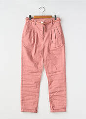 Pantalon droit rose TAPE À L'OEIL pour fille seconde vue