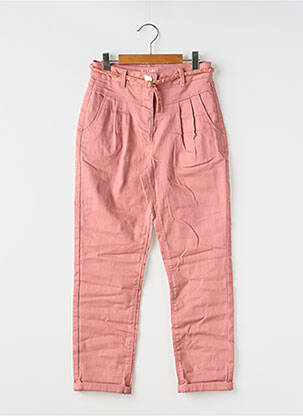 Pantalon droit rose TAPE À L'OEIL pour fille