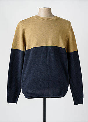 Pull col rond beige CASUAL FRIDAY homme