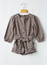 Combishort col rond beige TAPE À L'OEIL fille