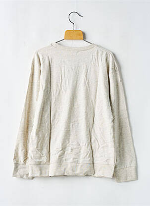 T-shirt col rond blanc TAPE À L'OEIL garçon