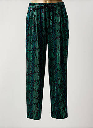 Pantalon droit vert SEE U SOON femme