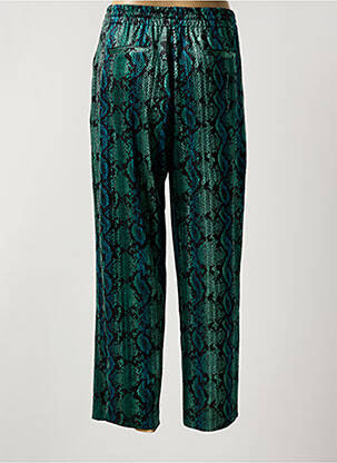 Pantalon droit vert SEE U SOON femme