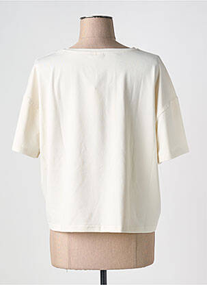 T-shirt col rond blanc ONLY PLAY femme