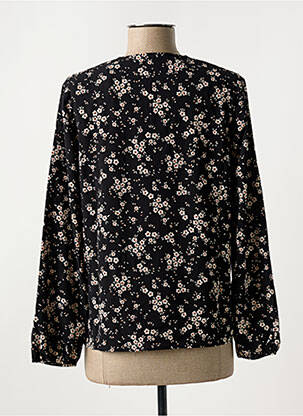 Blouse col v noir I.CODE (By IKKS) femme