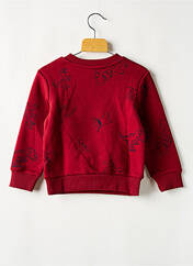 Sweat-shirt rouge TAPE À L'OEIL pour garçon seconde vue