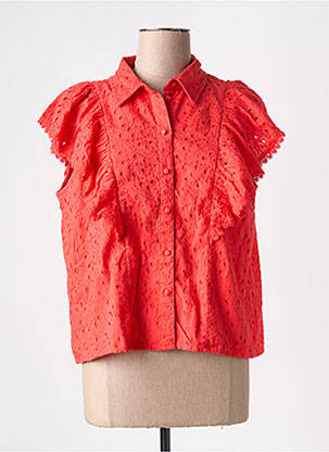 Chemisier orange Y.A.S femme