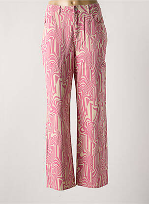 Jeans coupe large beige NOISY MAY femme