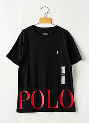 T-shirt noir RALPH LAUREN pour garçon seconde vue