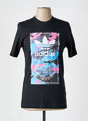 T-shirt noir ADIDAS pour homme seconde vue