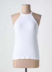 Débardeur blanc SELECTED pour femme seconde vue