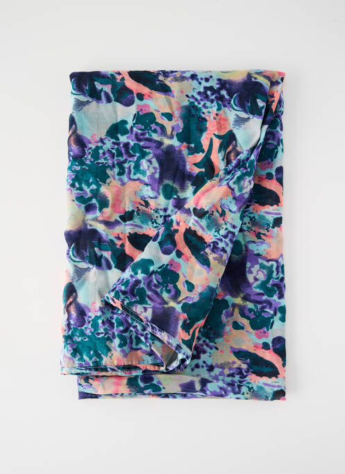 Foulard bleu PIECES pour femme