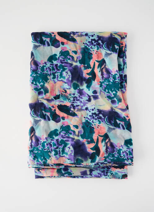 Foulard bleu PIECES pour femme