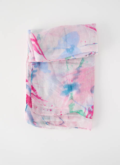Foulard rose ZEB STYLE LAB  pour femme