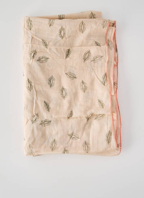 Foulard beige PIECES pour femme
