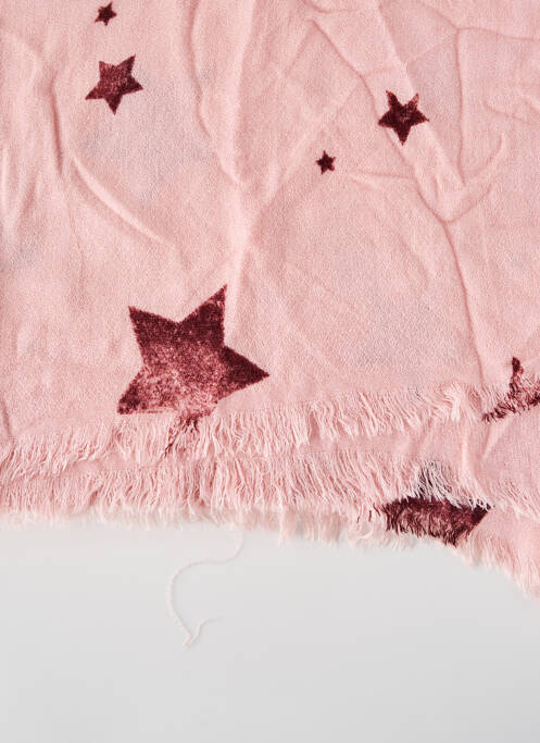 Foulard rose EDC pour femme