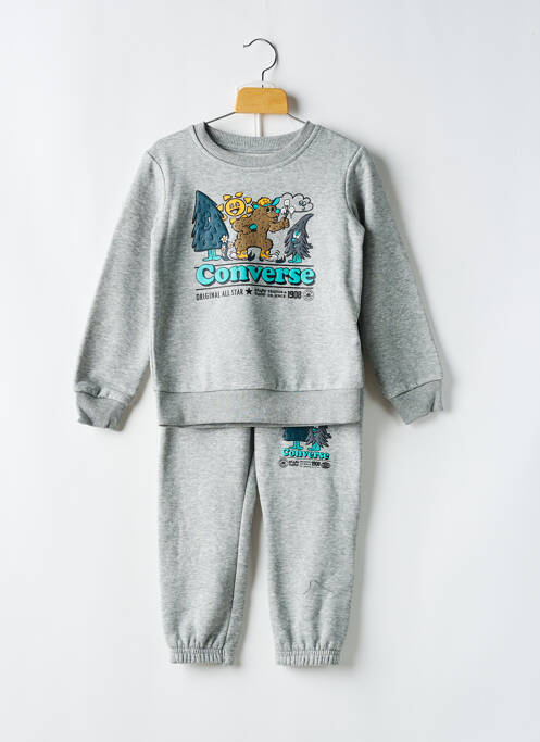 Ensemble de sport gris CONVERSE pour garçon