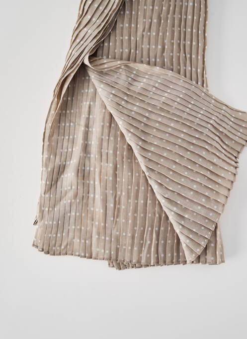 Echarpe gris PIECES pour femme