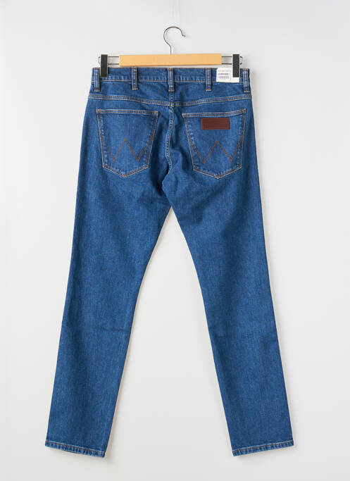 Jeans coupe droite bleu WRANGLER pour homme