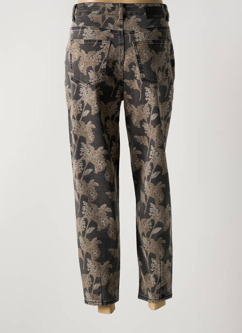 Jeans coupe slim noir OBJECT pour femme