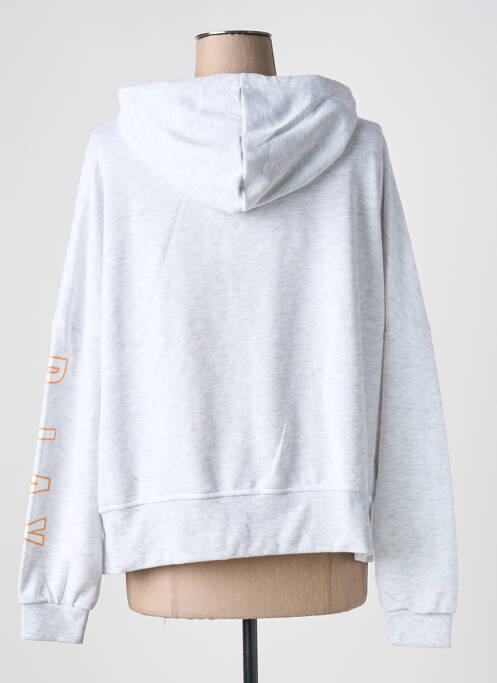 Sweat-shirt à capuche blanc ONLY PLAY pour femme