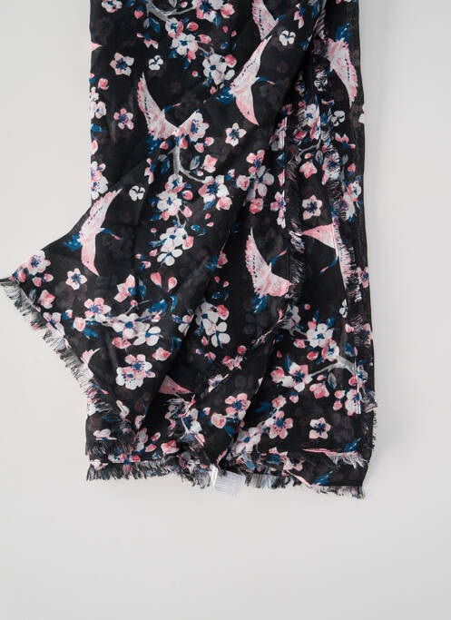Foulard noir EDC pour femme