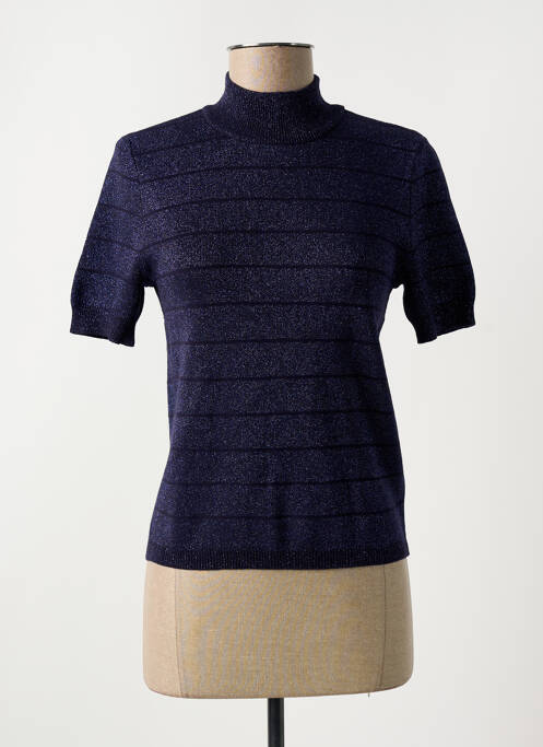 Pull bleu OBJECT pour femme