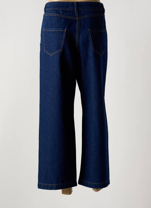 Jeans coupe large bleu I.CODE (By IKKS) pour femme