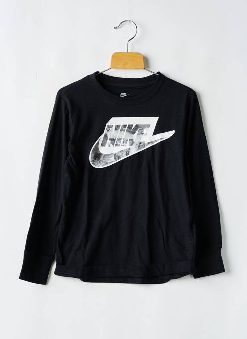 T-shirt noir NIKE pour garçon